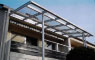 Balkonüberdachung von Glasbau Fritz in Derching bei Augsburg